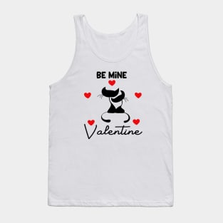 Be mine Valentine Love Design Tank Top